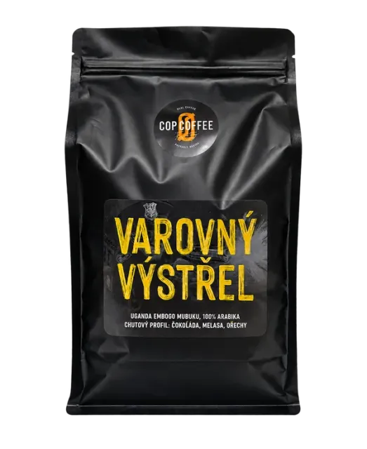 čerstvě pražená ugandská káva Uganda Embogo Mubuku 100% arabika