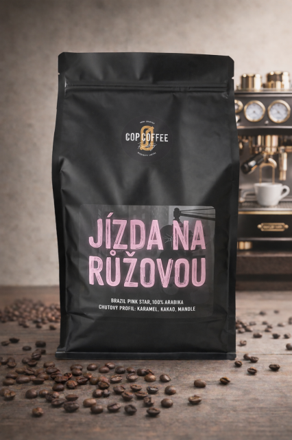 čerstvě pražená káva Brazil Pink Star